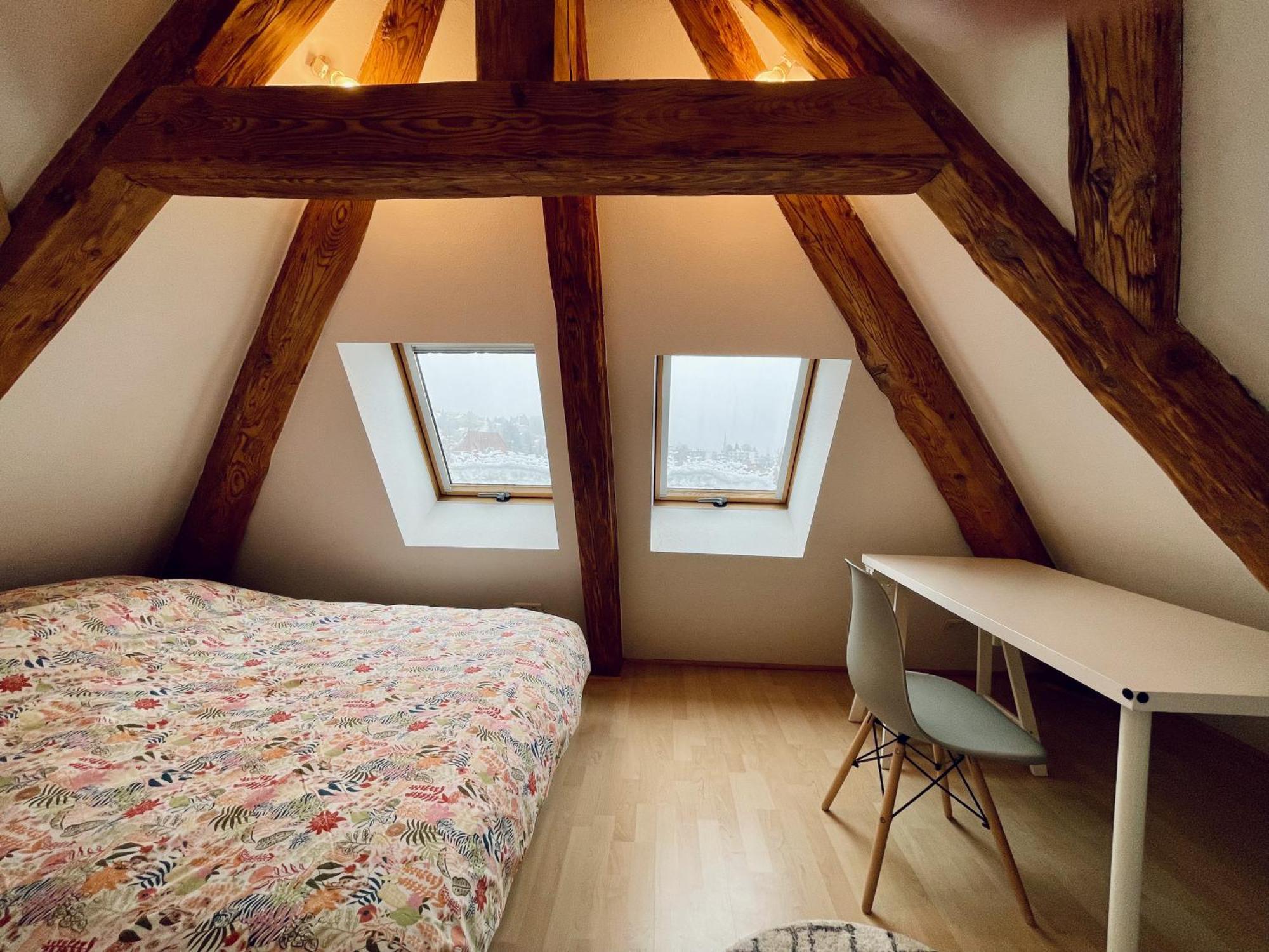 Duplex + Parking Gratuit Facile Sainte-Suzanne (Doubs) Exterior foto